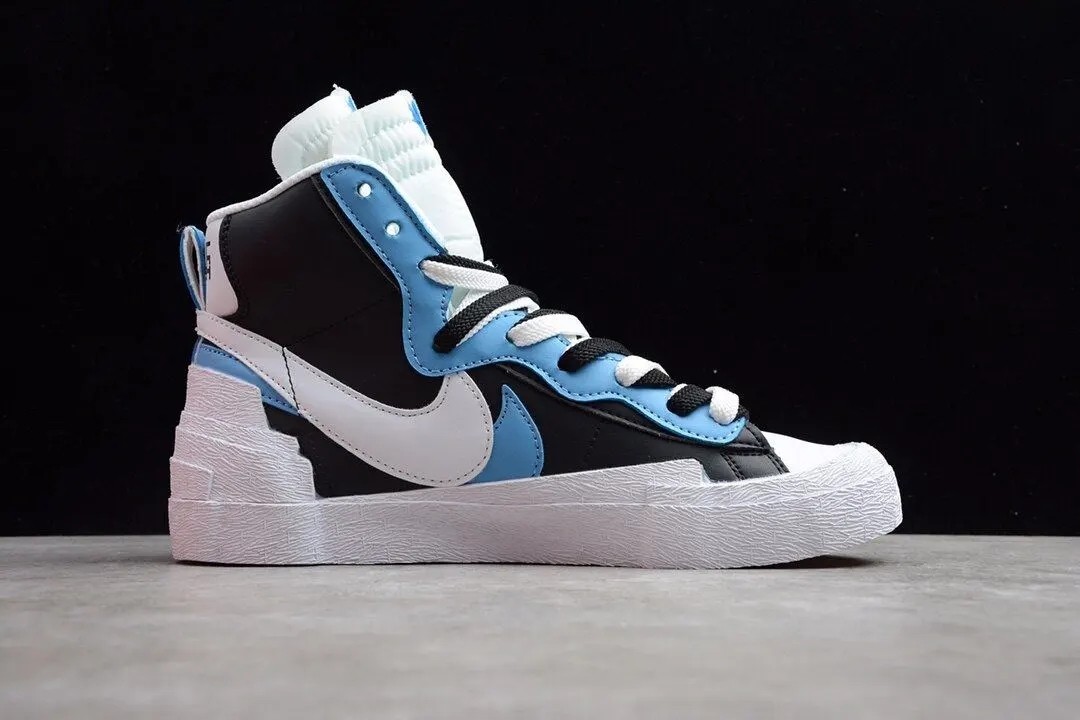 Nike Blazer Mid sacai White Black Legend Blue BV0072-001