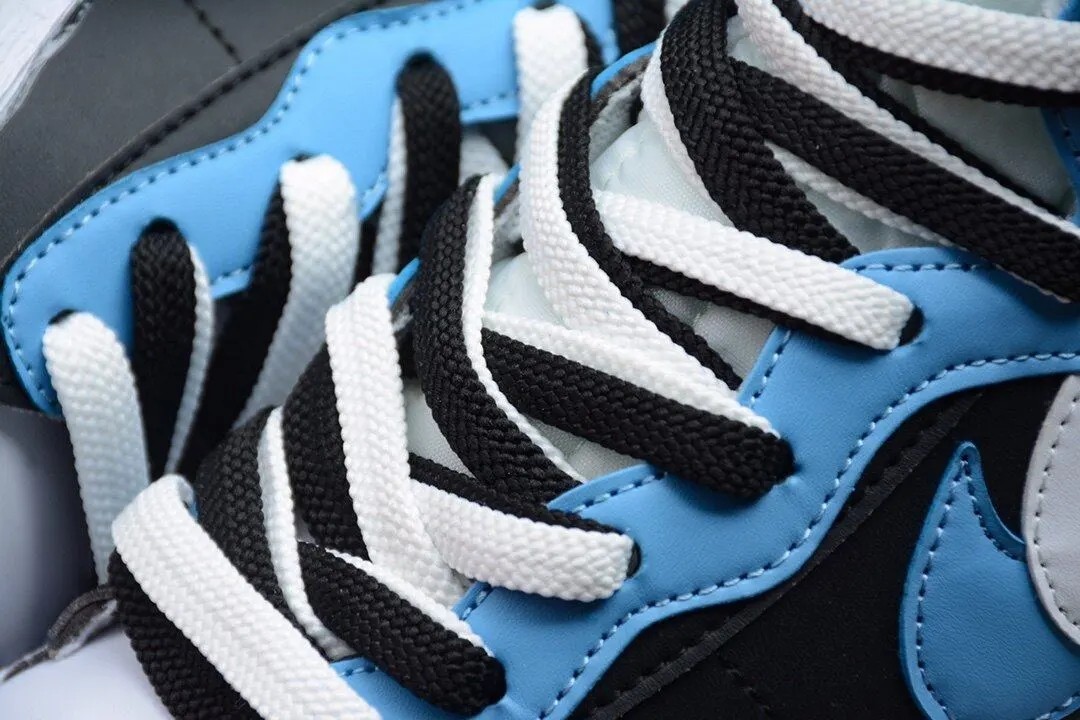 Nike Blazer Mid sacai White Black Legend Blue BV0072-001