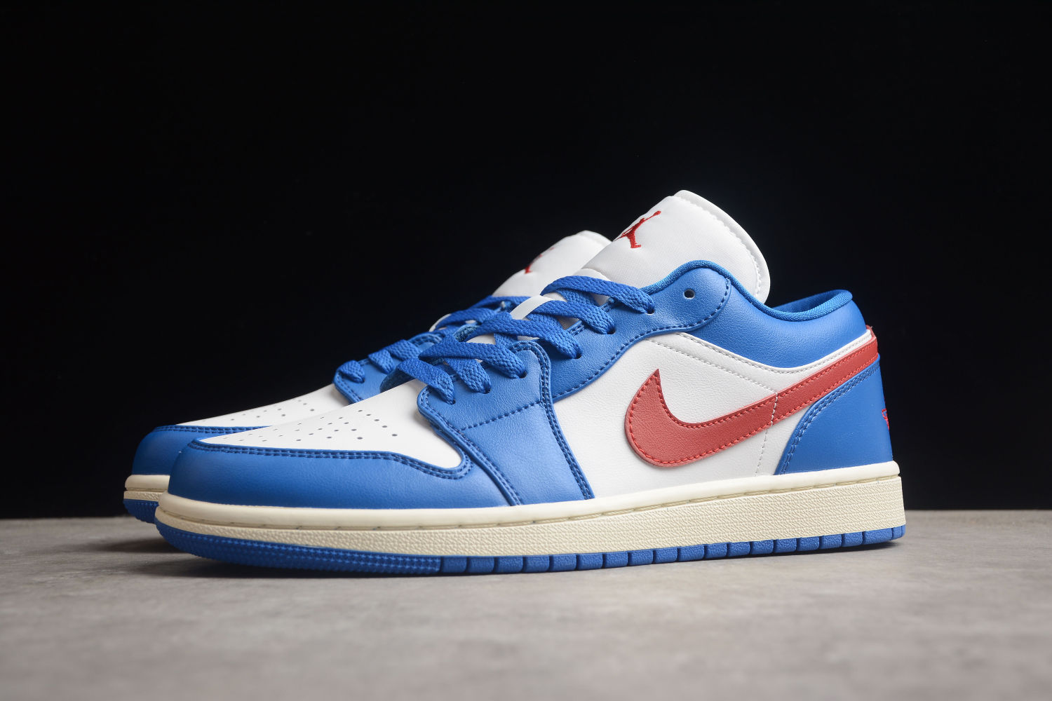 Jordan 1 Low Sport Blue Gym Red (W) DC0774-416