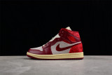 Air Jordan 1 Mid GS  Tiki Leaf   DV1336-800