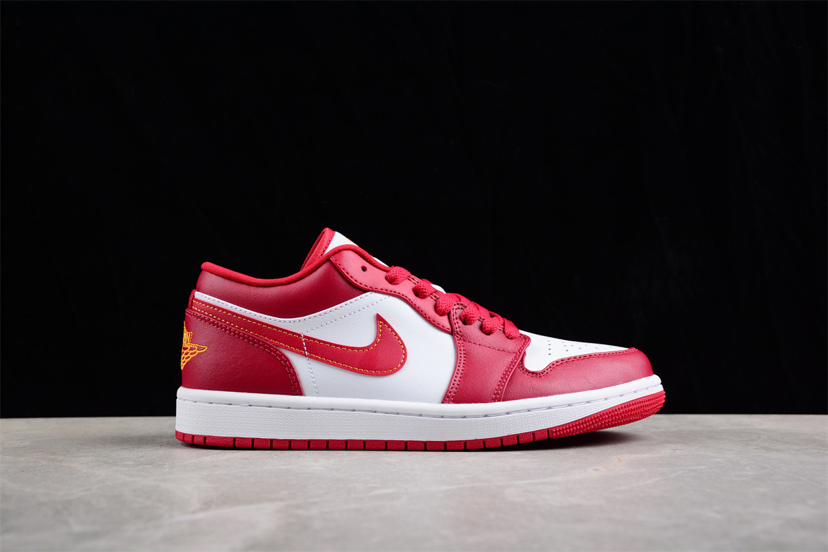 Jordan 1 Low Cardinal Red  553558-607