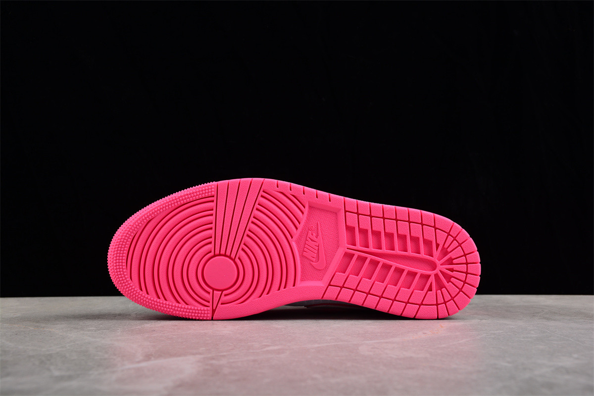 Jordan 1 Mid Hyper Pink White (GS) 555112-611