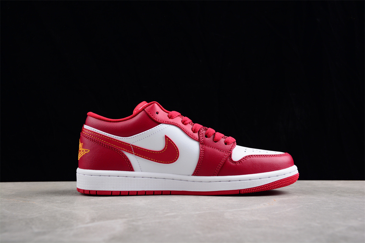 Jordan 1 Low Cardinal Red  553558-607