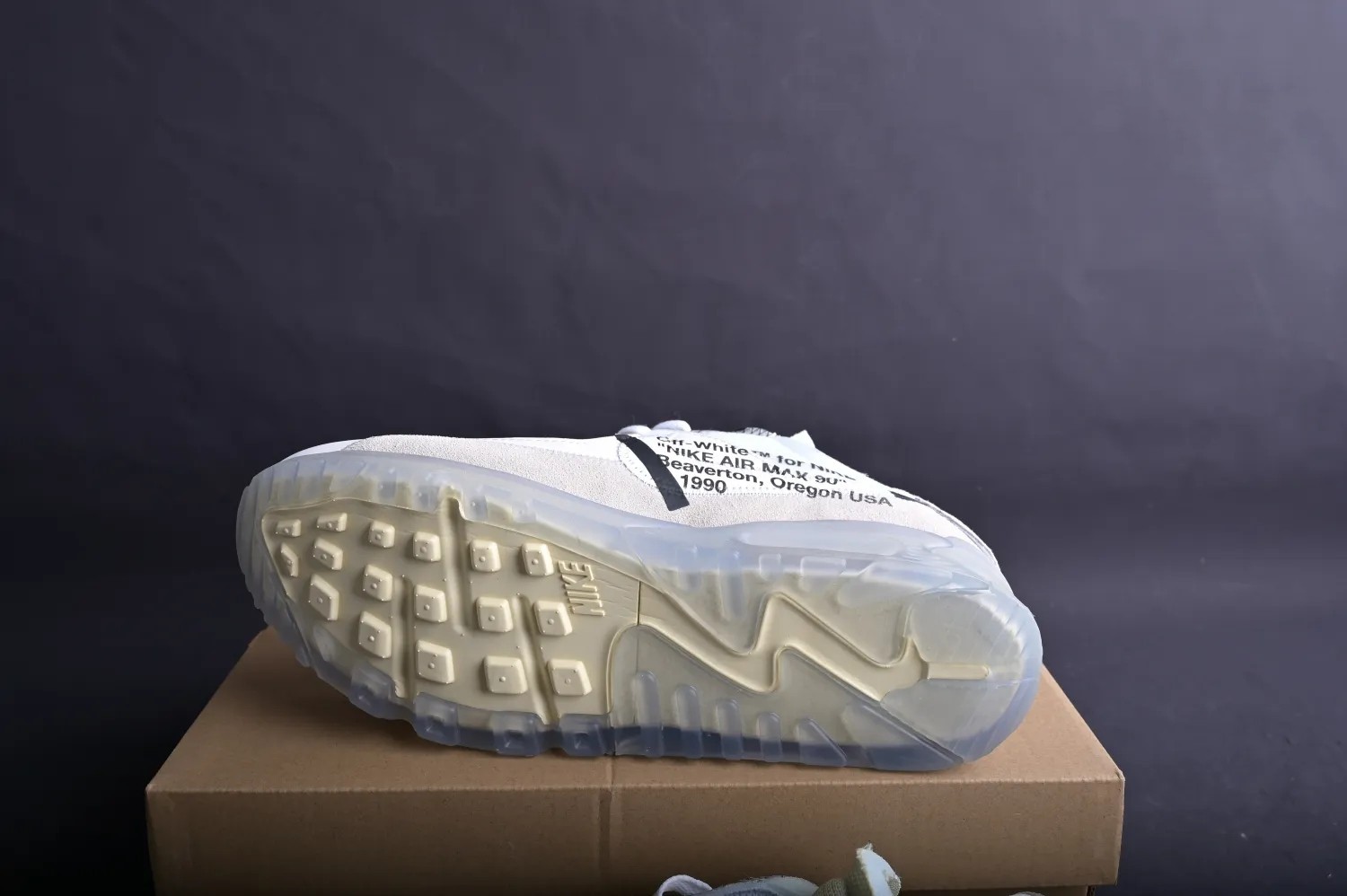 Nike Air Max 90 OFF-WHITE “All White”  AA7293-100