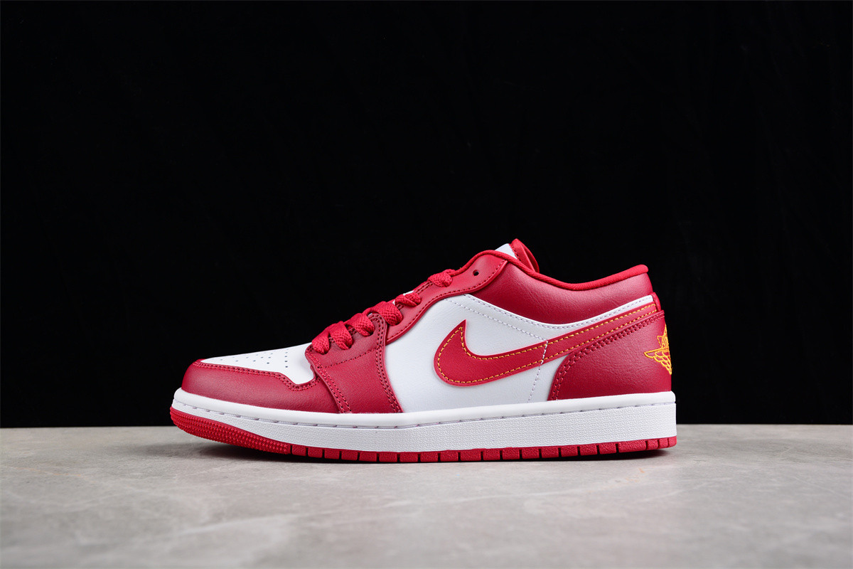 Jordan 1 Low Cardinal Red  553558-607