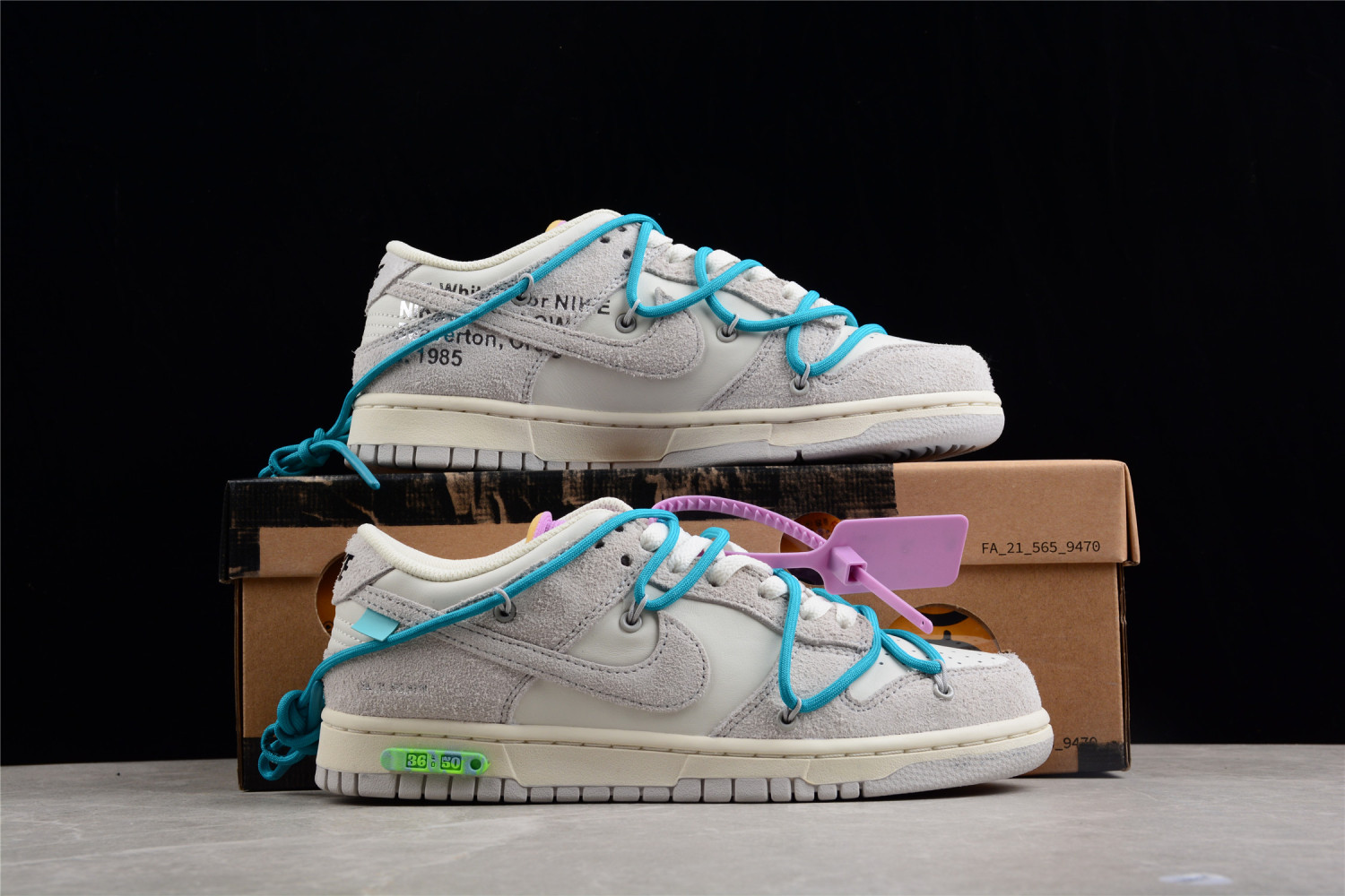 Nike Dunk Low Off-White Lot 36 DJ0950-107