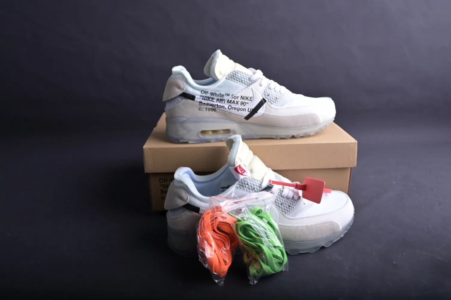 Nike Air Max 90 OFF-WHITE “All White”  AA7293-100