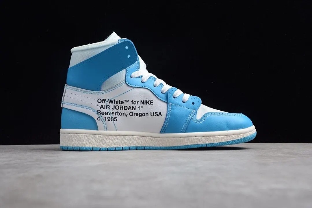 Jordan 1 Retro High Off-White University Blue AQ0818-148