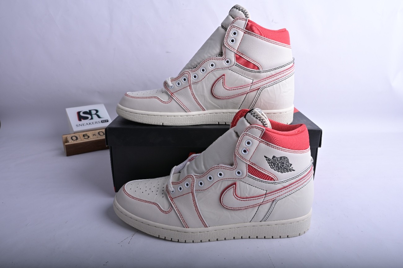 Jordan 1 Retro High Phantom Gym Red 555088-160