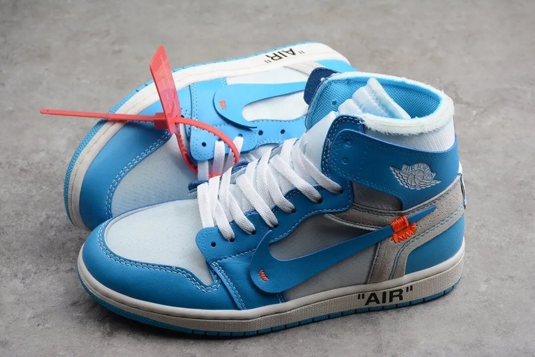 Jordan 1 Retro High Off-White University Blue AQ0818-148