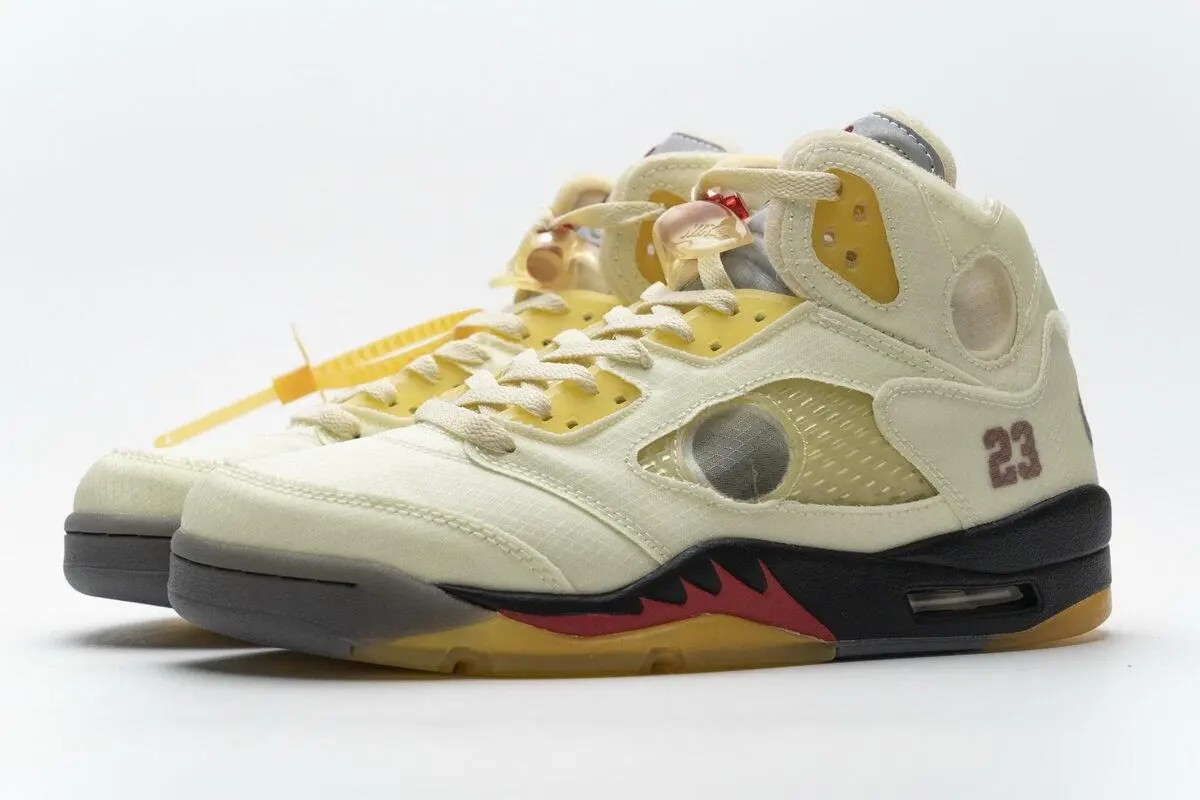 Jordan 5 Retro OFF-WHITE Sail DH8565-100