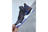 Jordan 4 Retro Black Rush Violet BQ9043-005