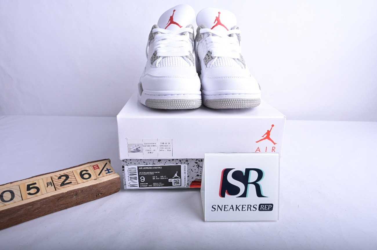 Jordan 4 Retro White Oreo (2021) CT8527-100