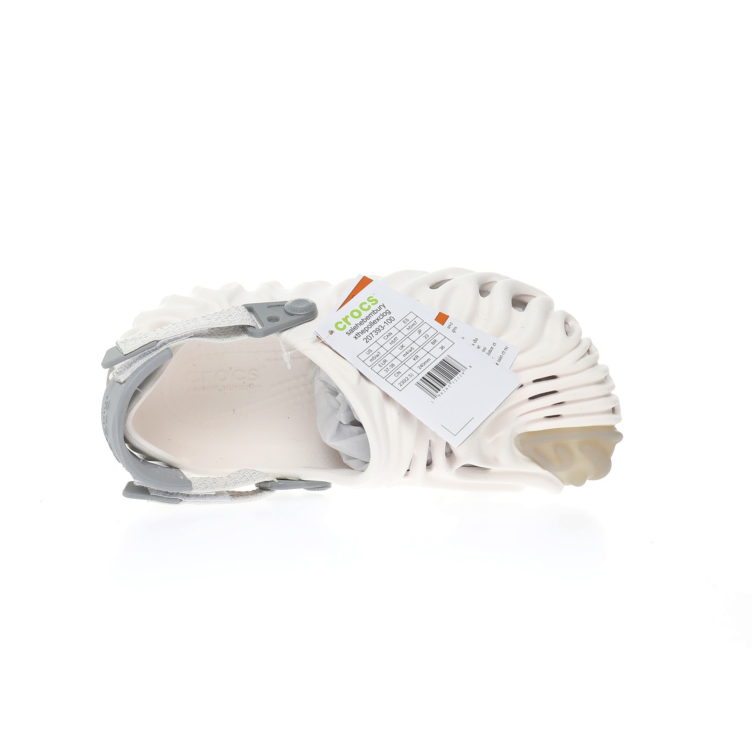Crocs Pollex Clog by Salehe Bembury Spackle Almost White