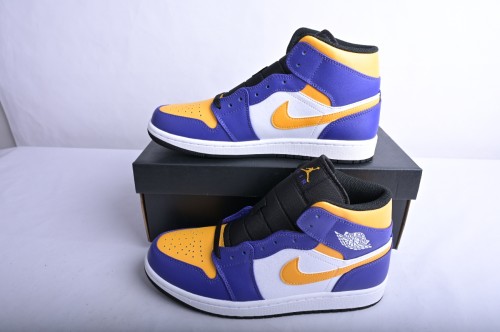 Jordan 1 Mid Lakers (2022) DQ8426-517