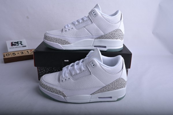 Jordan 3 Retro Pure White (2018) 136064-111