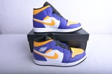 Jordan 1 Mid Lakers (2022) DQ8426-517