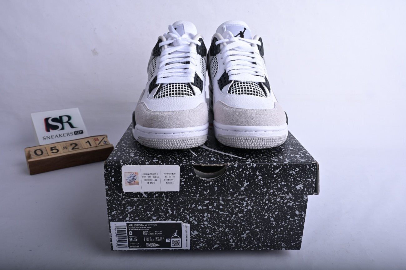 Jordan 4 Retro Military Black DH6927-111