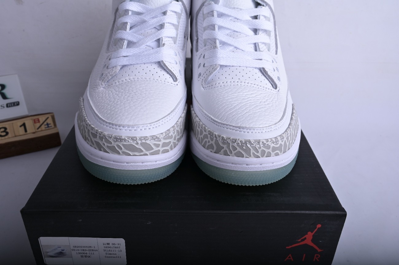Jordan 3 Retro Pure White (2018) 136064-111