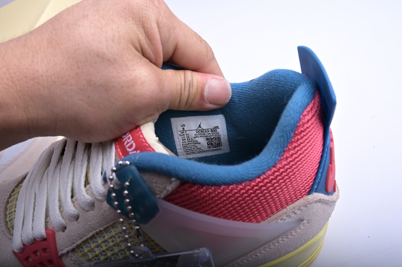 Jordan 4 Retro Union Guava Ice DC9533-800