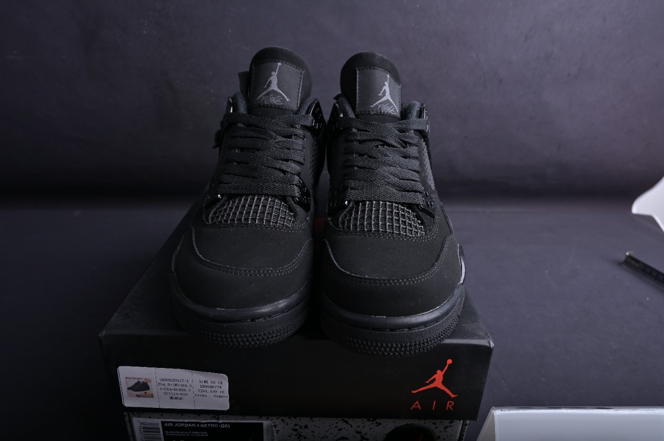 Jordan 4 Retro Black Cat (2020) CU1110-010
