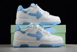 OFF-WHITE Out Of Office OOO Low White Blue OMIA189F21LEA0020145