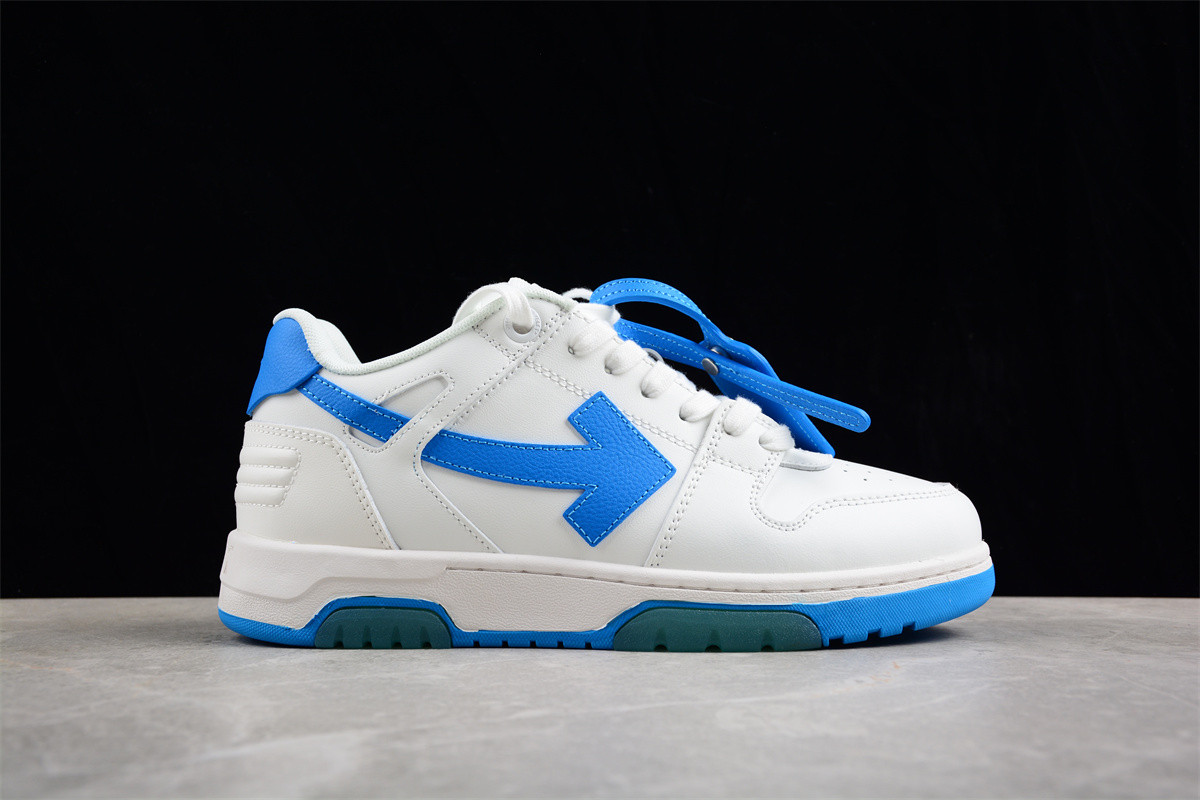 OFF-WHITE Out Of Office OOO Low White Blue (SS21) OMIA189S21LEA0010145