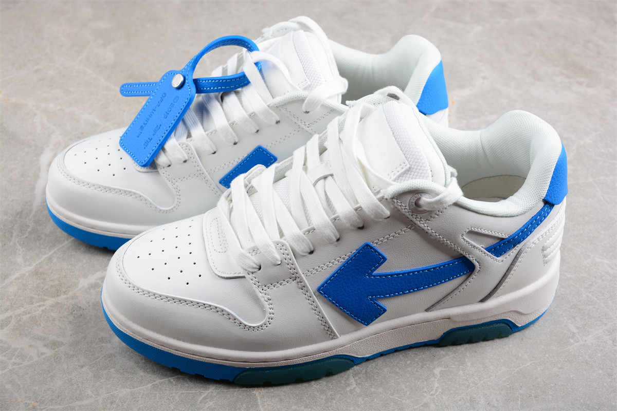 OFF-WHITE Out Of Office OOO Low White Blue (SS21) OMIA189S21LEA0010145