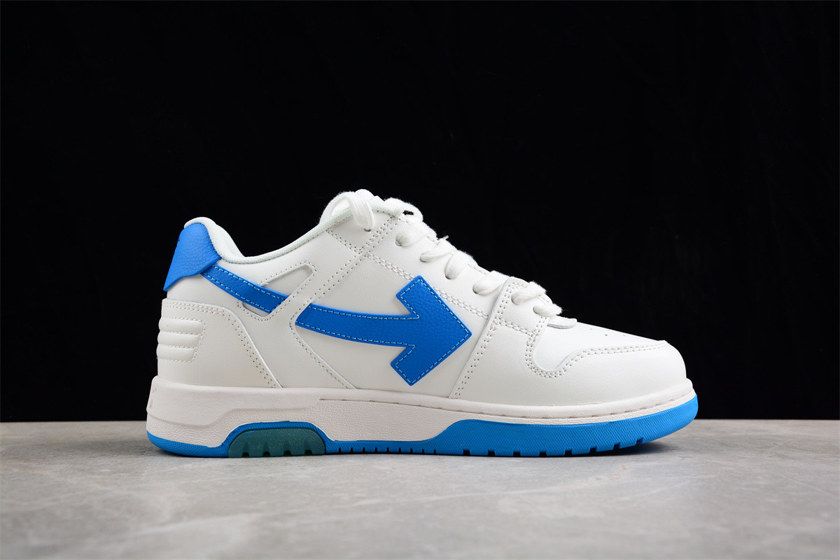 OFF-WHITE Out Of Office OOO Low White Blue (SS21) OMIA189S21LEA0010145