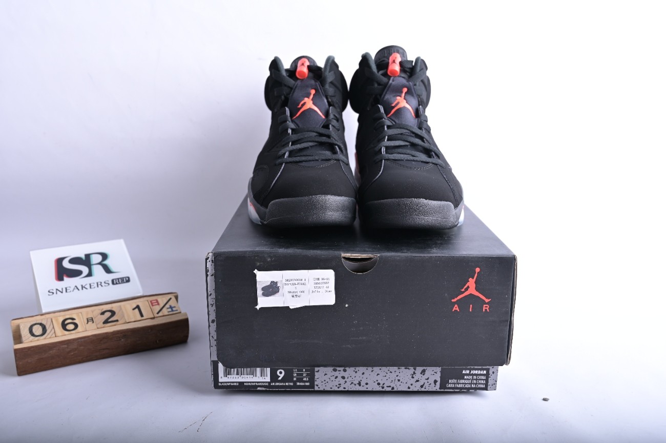 Jordan 6 Retro Black Infrared (2019) 384664-060