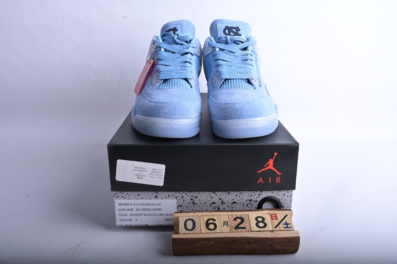 Air Jordan 4 Retro UNC PE AJ4-HO12MNJDLS247