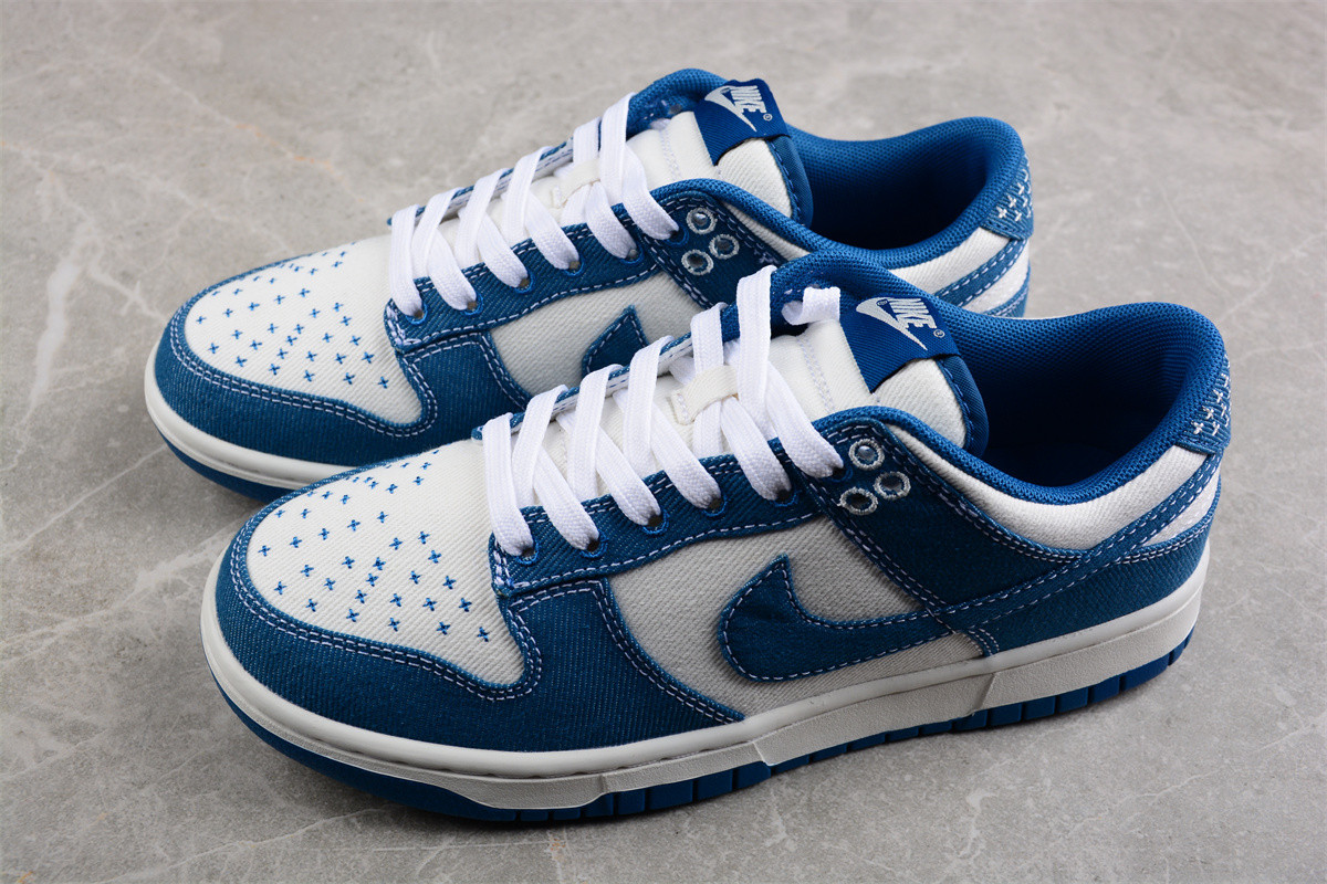 Nike Dunk Low Industrial Blue Sashiko DV0834-101
