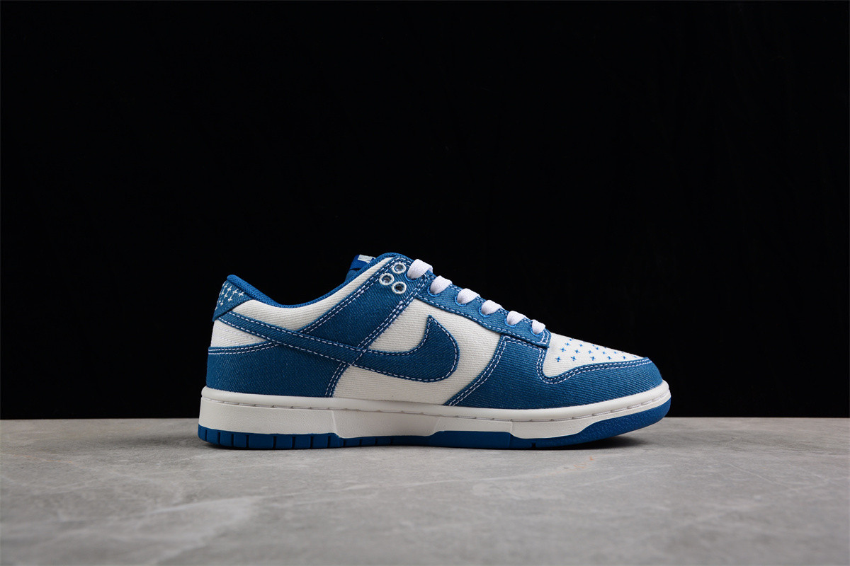 Nike Dunk Low Industrial Blue Sashiko DV0834-101
