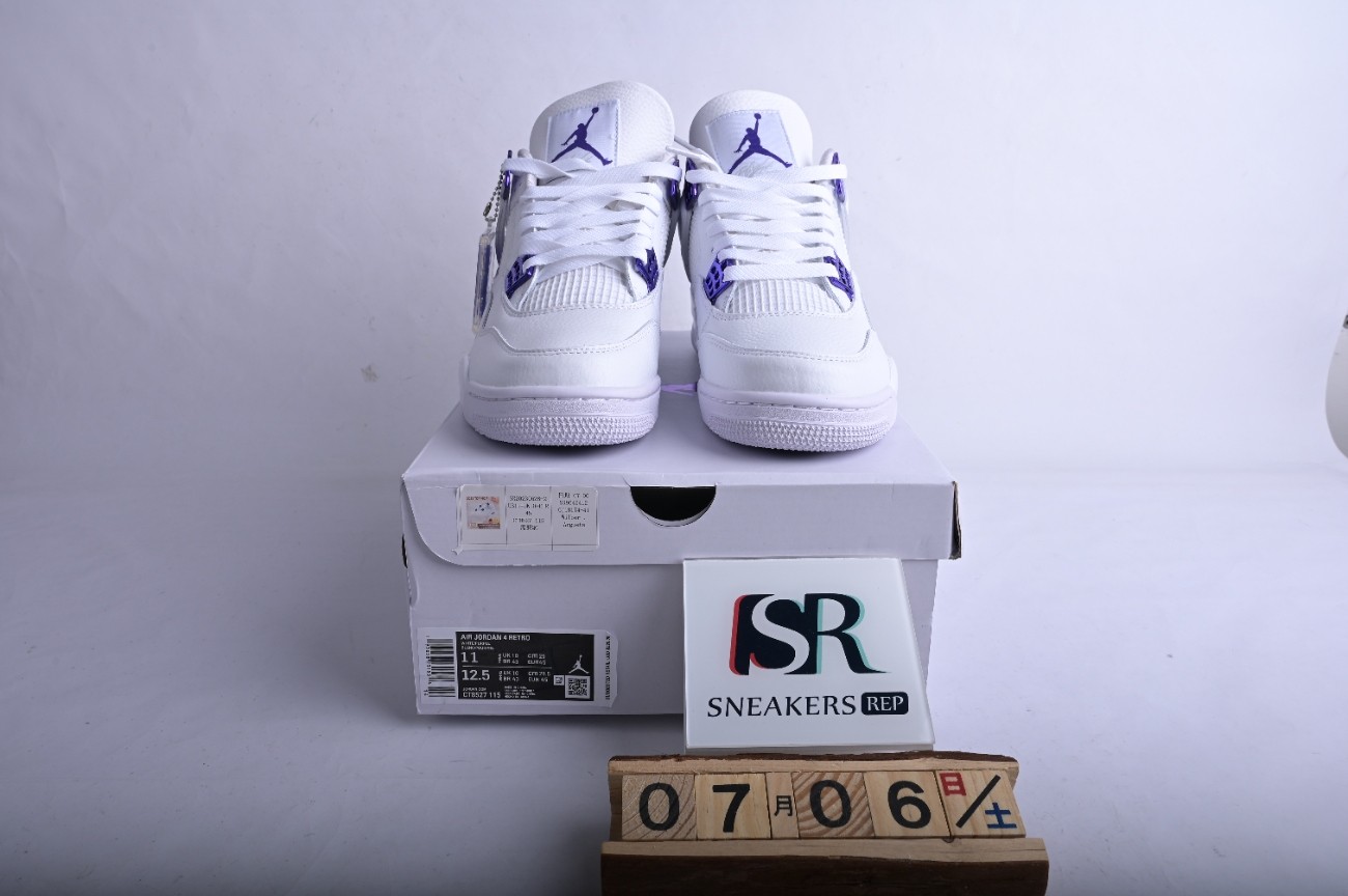 Jordan 4 Retro Metallic Purple CT8527-115