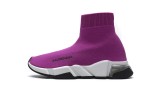 Bal*nci*ga Speed Clear Sole Sneaker Fuchsia White