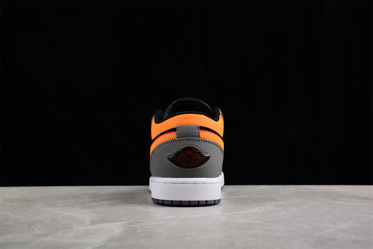 Air Jordan 1 Low  Black Orange  FN7308-008