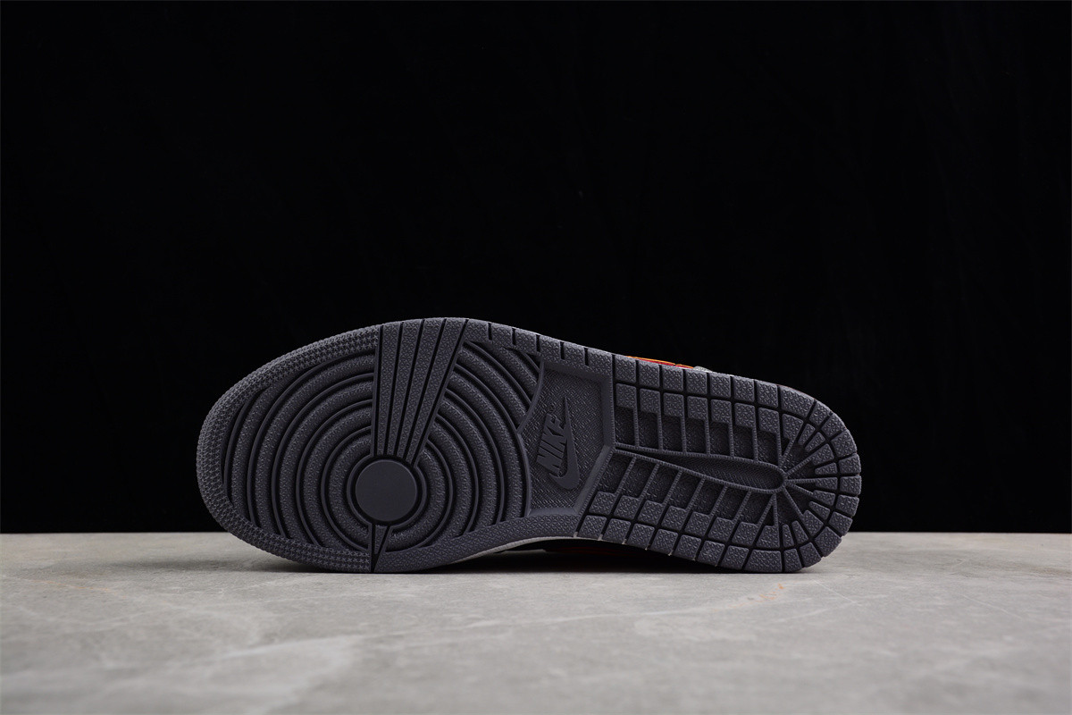 Air Jordan 1 Low  Black Orange  FN7308-008