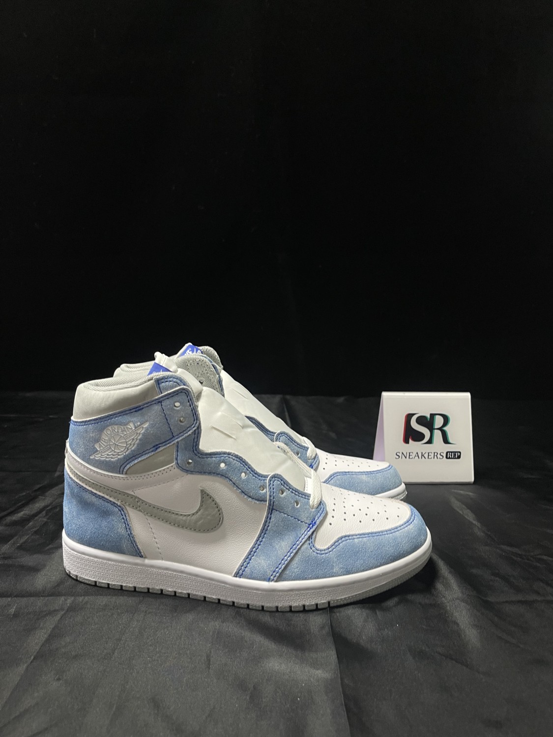 Jordan 1 Retro High Hyper Royal Smoke Grey (GS) 575441-402