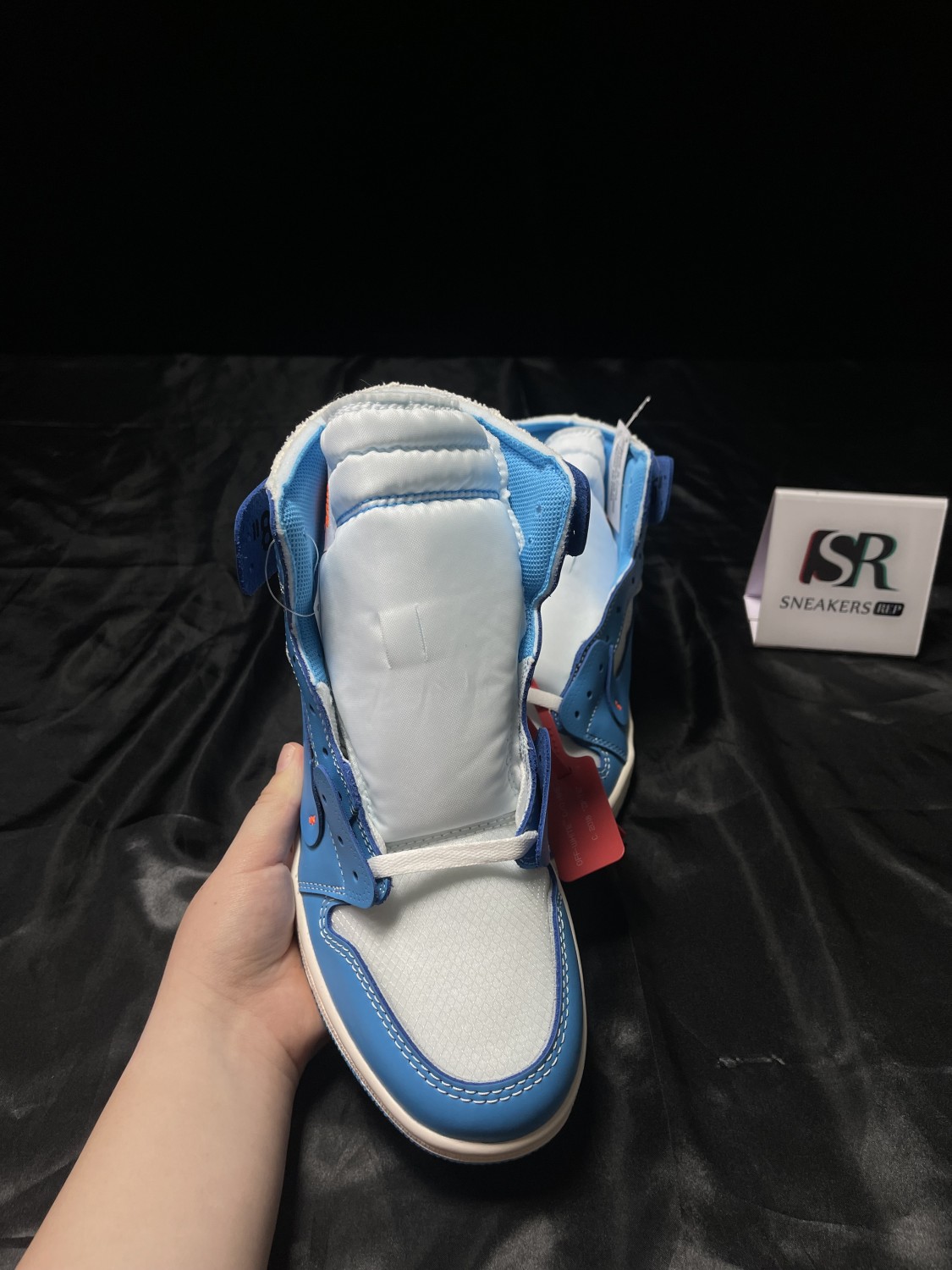 Jordan 1 Retro High Off-White University Blue AQ0818-148