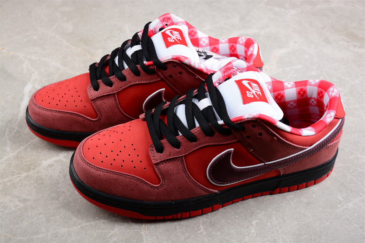 Nike SB Dunk Low Concepts Red Lobster 313170-661