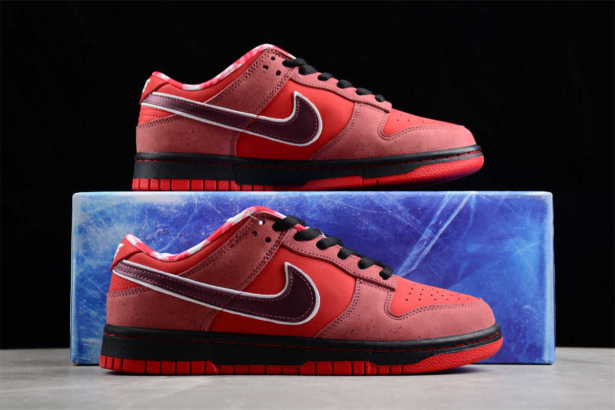 Nike SB Dunk Low Concepts Red Lobster 313170-661
