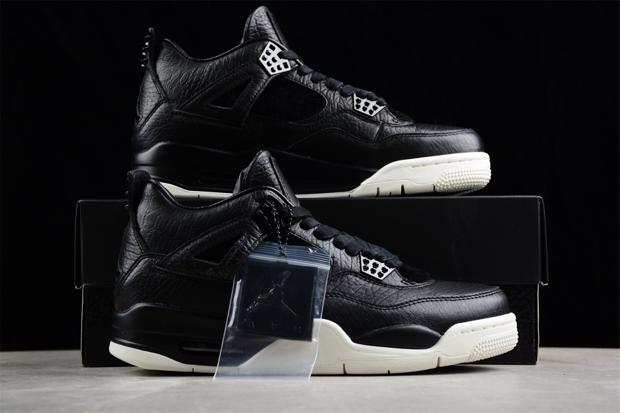 Jordan 4 Retro Pony Hair Black 819139-010