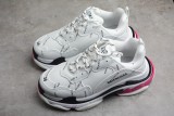 Bal*nci*ga Triple S Clear Sole 524039 W2FA4 9155