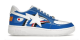 A Bathing Ape Bape Sta Low Color Block Shark Blue  1G80191009 BLUE