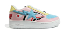 A Bathing Ape Bape Sta Low M2 20th Anniversary Patent Pink  1G30191002