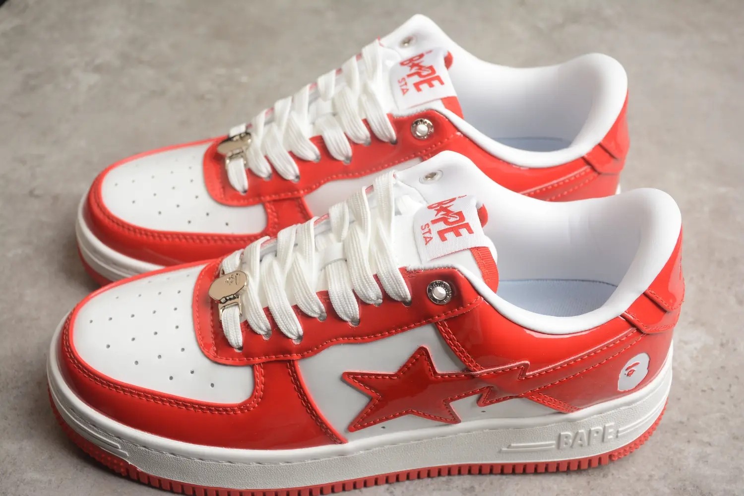 A Bathing Ape Bape Sta Low Orange 001FWH701001_ORG_A