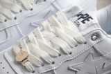 A Bathing Ape Bape Sta Triple White 1J30-291-013/1J30-191-013/001FWJ301013I-WHT