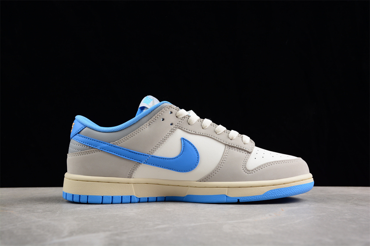 Nike Dunk Low Athletic Department Light Smoke Grey University Blue FN7488-133