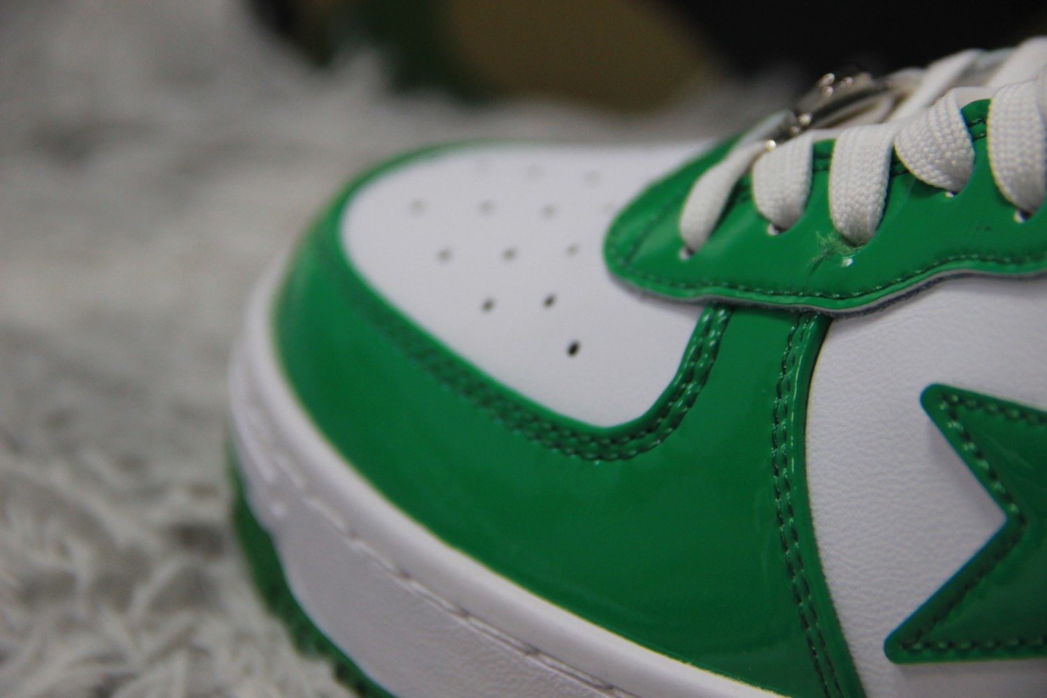 A Bathing Ape Bape Sta Low Green 001FWH701001_GRN_A