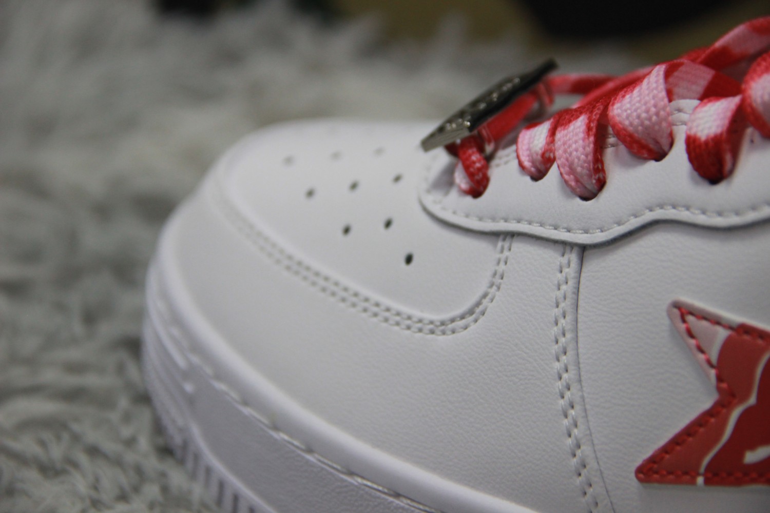 A Bathing Ape Bape Sta Low White ABC Camo Pink (2021)  1H20191045-PNK
